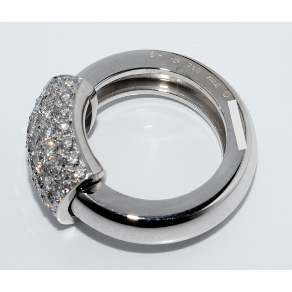 Piaget Piaget K18WG Dancer Ring Ring Size 13 Calfskin Ring - Picture 4 of 6